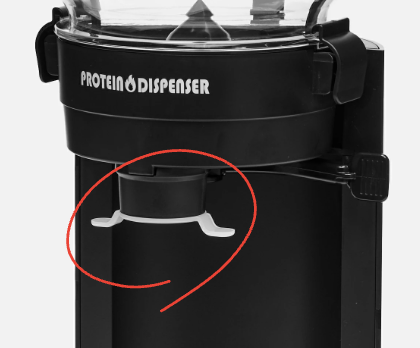 ディスペンサーのキャップ