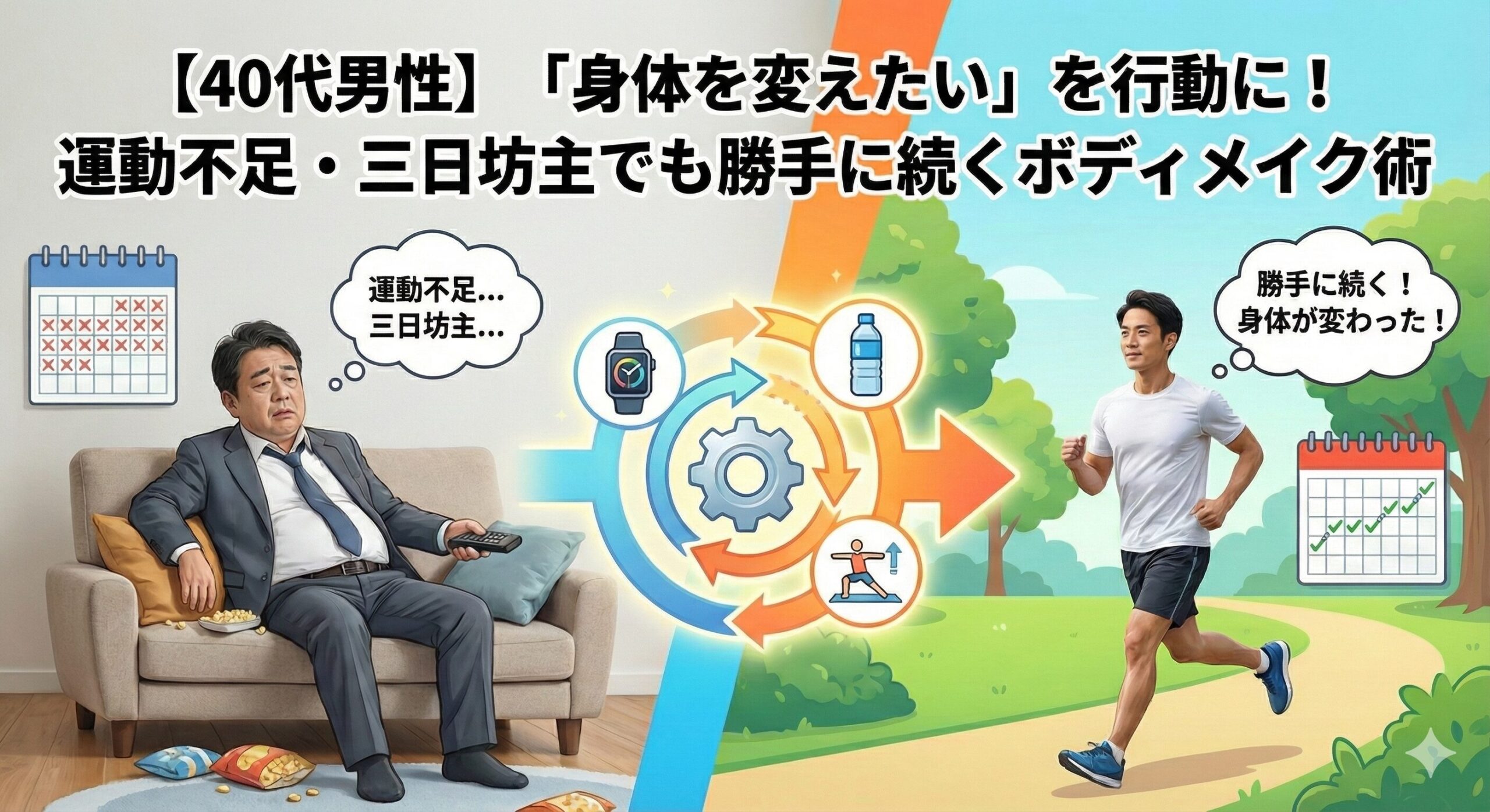40代男性の運動習慣